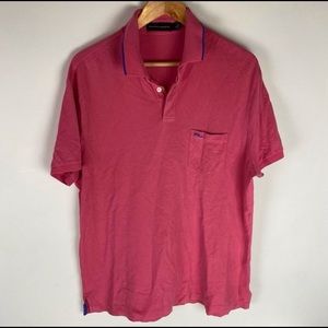 RALPH LAUREN Black Label Pink Polo Shirt | L